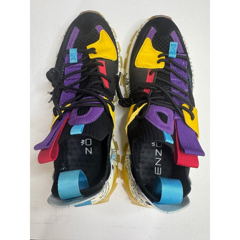 Artemis Scribbled Myth X9X Chunky Platform Sneakers Multicolor Mens 8 Womens 9.5